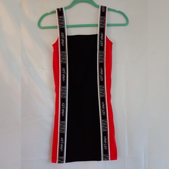 nANA judy Dresses & Skirts - Nana Judy Black Red White Ariel Bodycon Dress